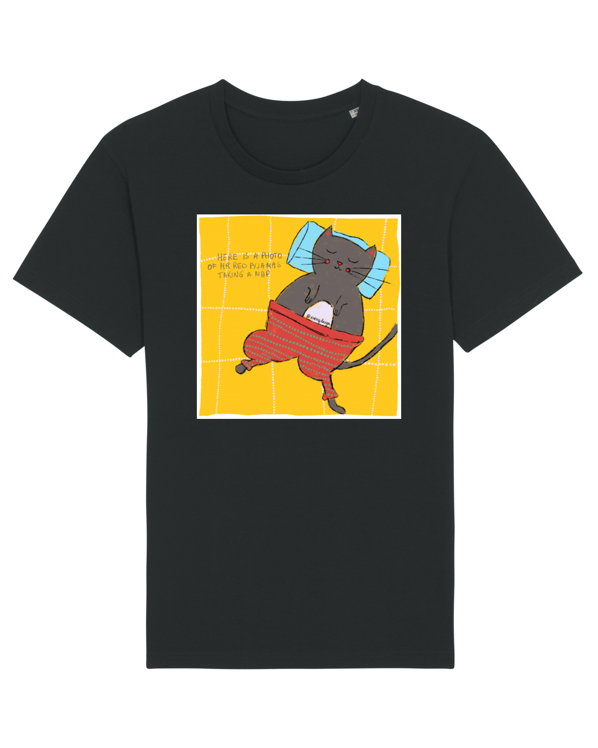 Tricou mânecă scurtă Unisex Rocker Black