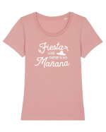 Fiesta like there is no manana Tricou mânecă scurtă guler larg fitted Damă Expresser