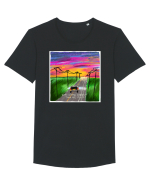 what is more important that the life itself? Tricou mânecă scurtă guler larg Bărbat Skater