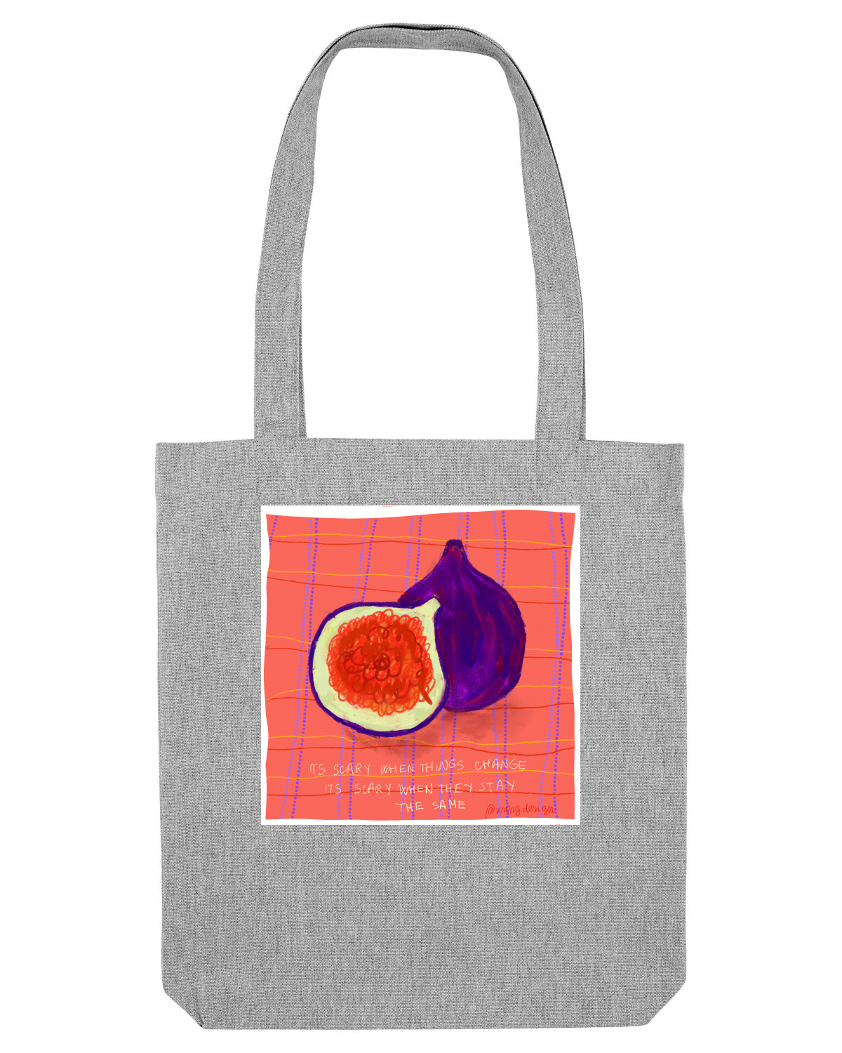 Sacoșă textilă Heather Grey