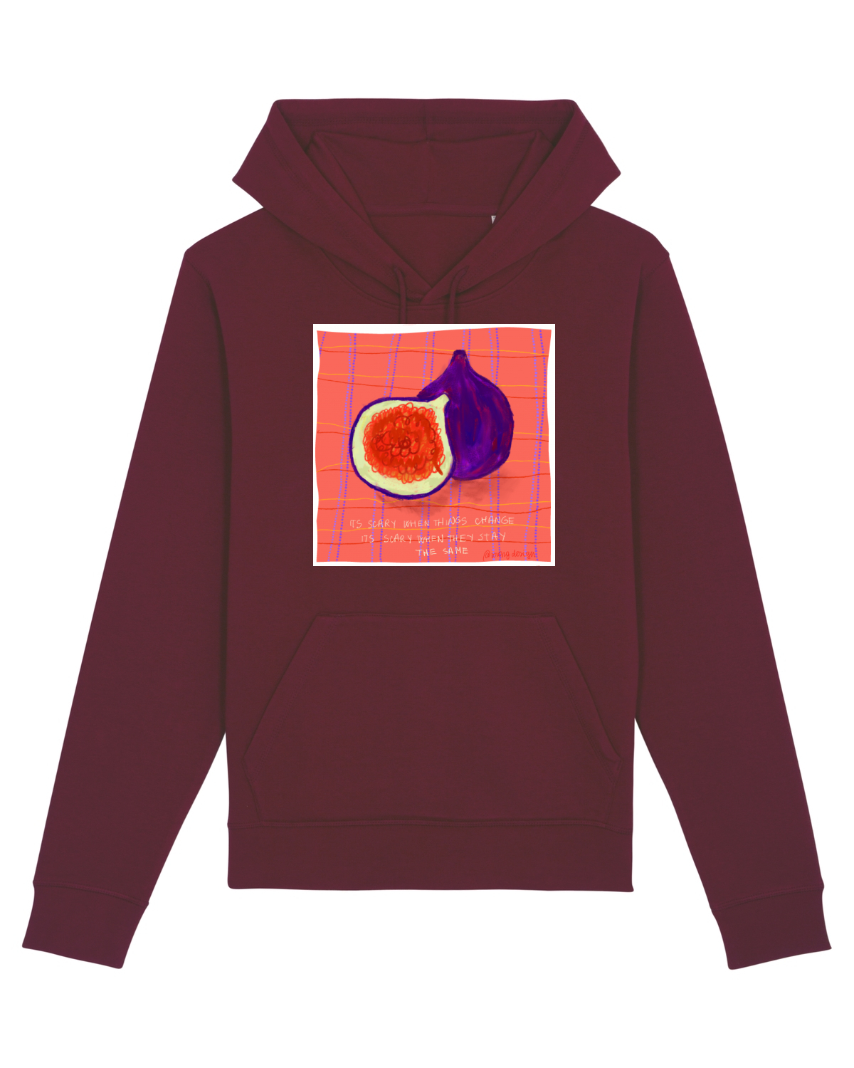 Hanorac Unisex Drummer Burgundy
