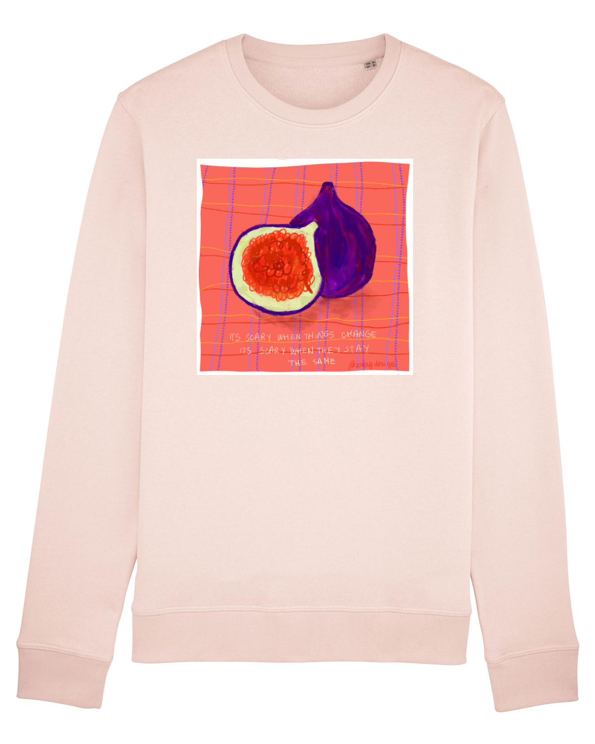 Bluză mânecă lungă Unisex Rise Candy Pink