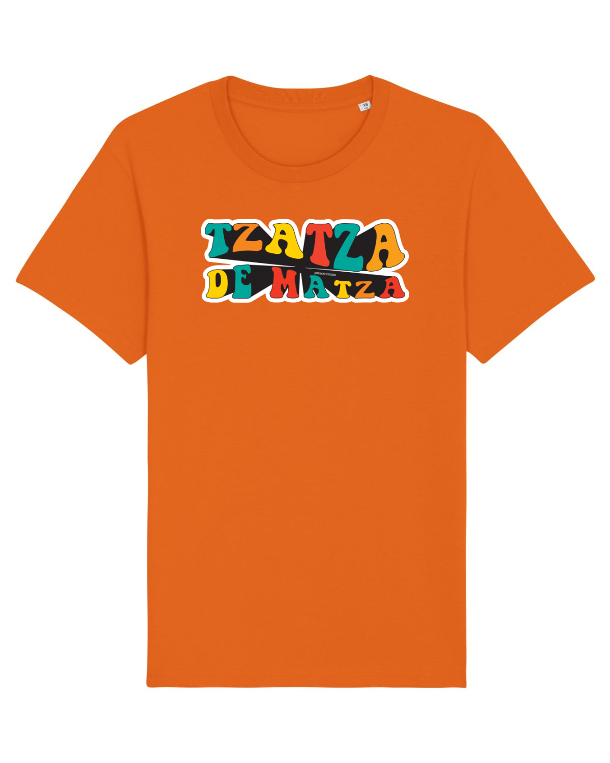 Tricou mânecă scurtă Unisex Rocker Bright Orange