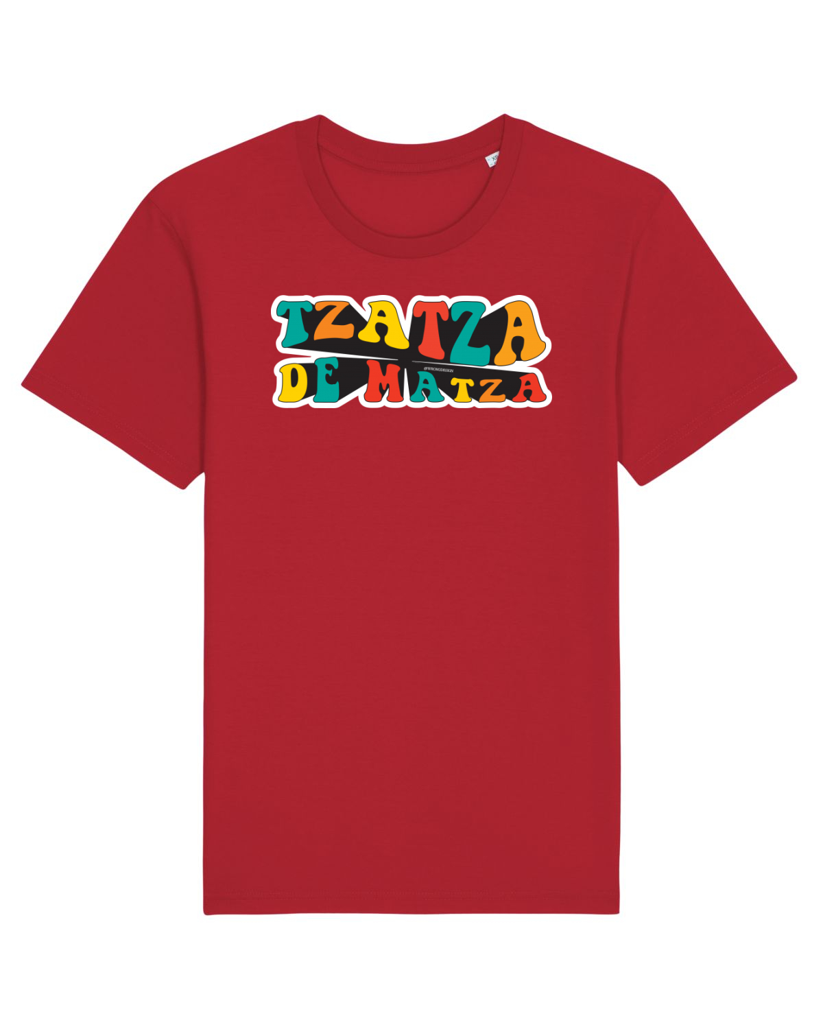 Tricou mânecă scurtă Unisex Rocker Red
