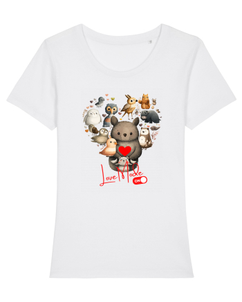 Love mode ON White