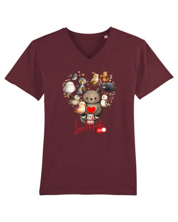 Love mode ON Burgundy