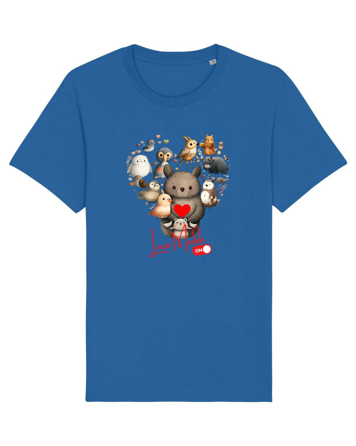 Tricou mânecă scurtă Unisex Rocker Royal Blue