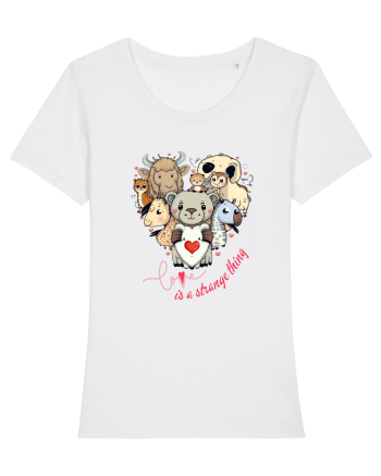Love is a strange thing White