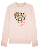Love is a strange thing Bluză mânecă lungă Unisex Rise
