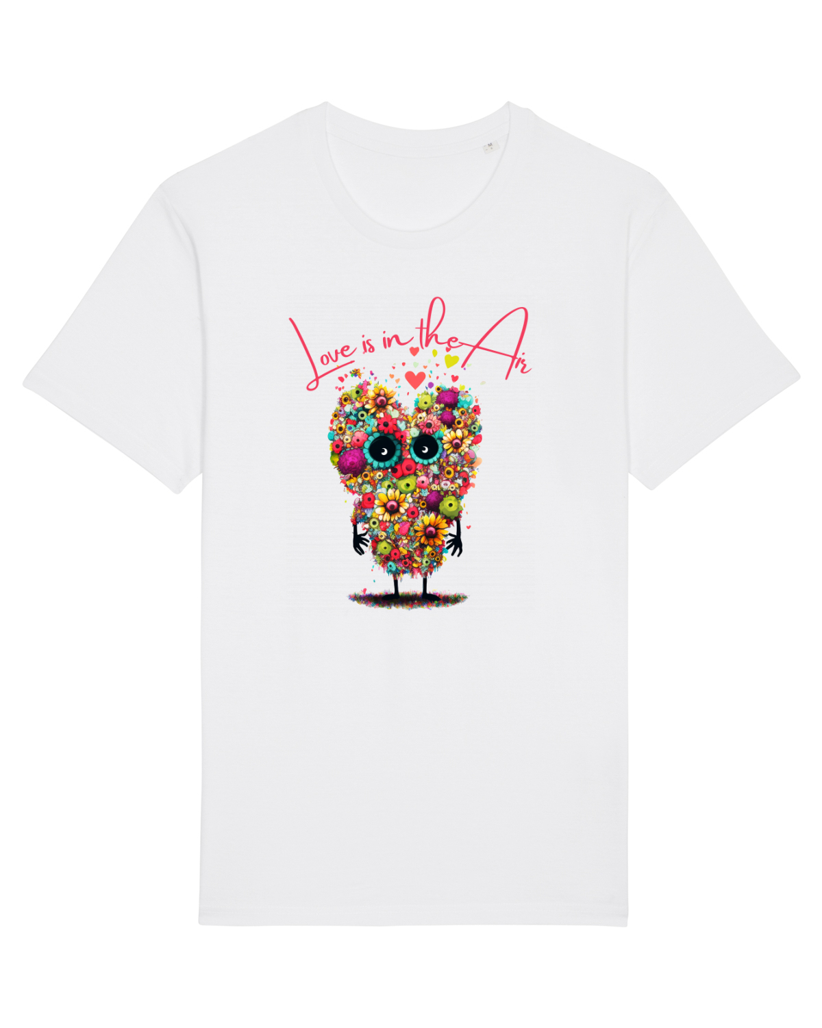 Tricou mânecă scurtă Unisex Rocker White