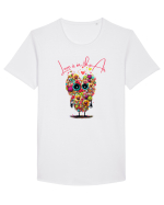 Love is in the Air Tricou mânecă scurtă guler larg Bărbat Skater