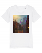 city on the river Tricou mânecă scurtă  Copii Mini Creator