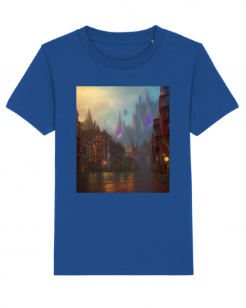 city on the river Majorelle Blue