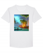 love  island Tricou mânecă scurtă guler larg Bărbat Skater