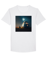 The Camper Tricou mânecă scurtă guler larg Bărbat Skater