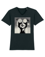 The watcher Tricou mânecă scurtă guler V Bărbat Presenter