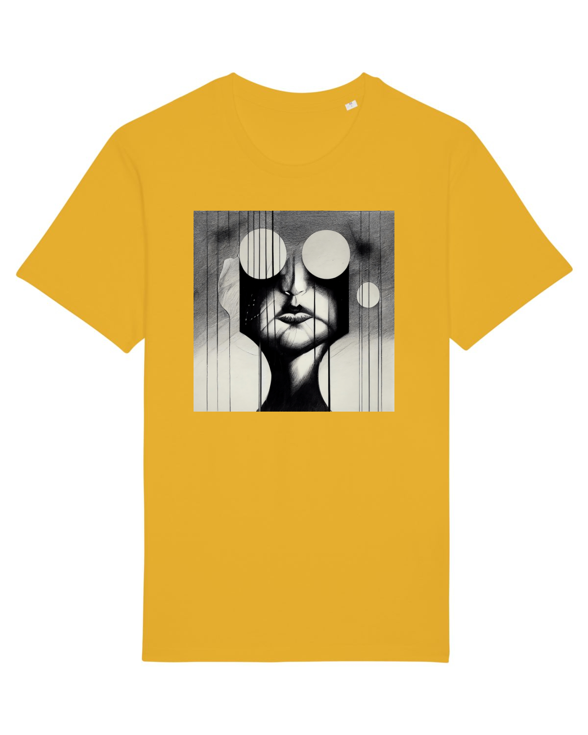 Tricou mânecă scurtă Unisex Rocker Spectra Yellow