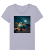 Another Camper Tricou mânecă scurtă guler larg fitted Damă Expresser