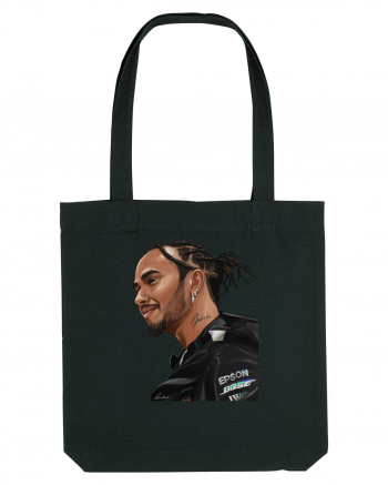 Lewis Hamilton - Mercedes - F1 - Ilustratie Black