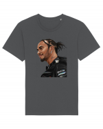 Lewis Hamilton - Mercedes - F1 - Ilustratie Tricou mânecă scurtă Unisex Rocker