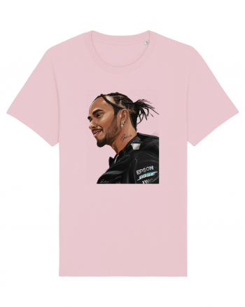 Lewis Hamilton - Mercedes - F1 - Ilustratie Cotton Pink