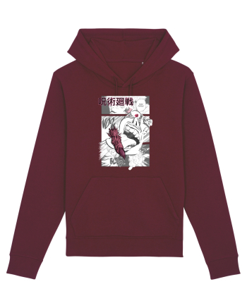 Yuji - Anime - Ilustratie Manga Burgundy