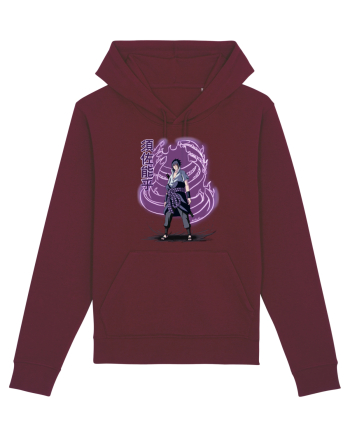 Sasuke - Anime - Ilustratie Burgundy