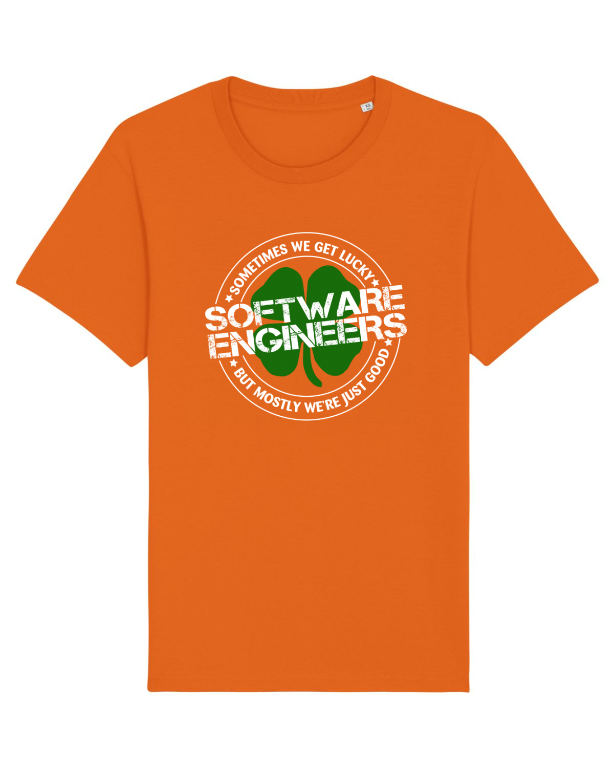 Tricou mânecă scurtă Unisex Rocker Bright Orange