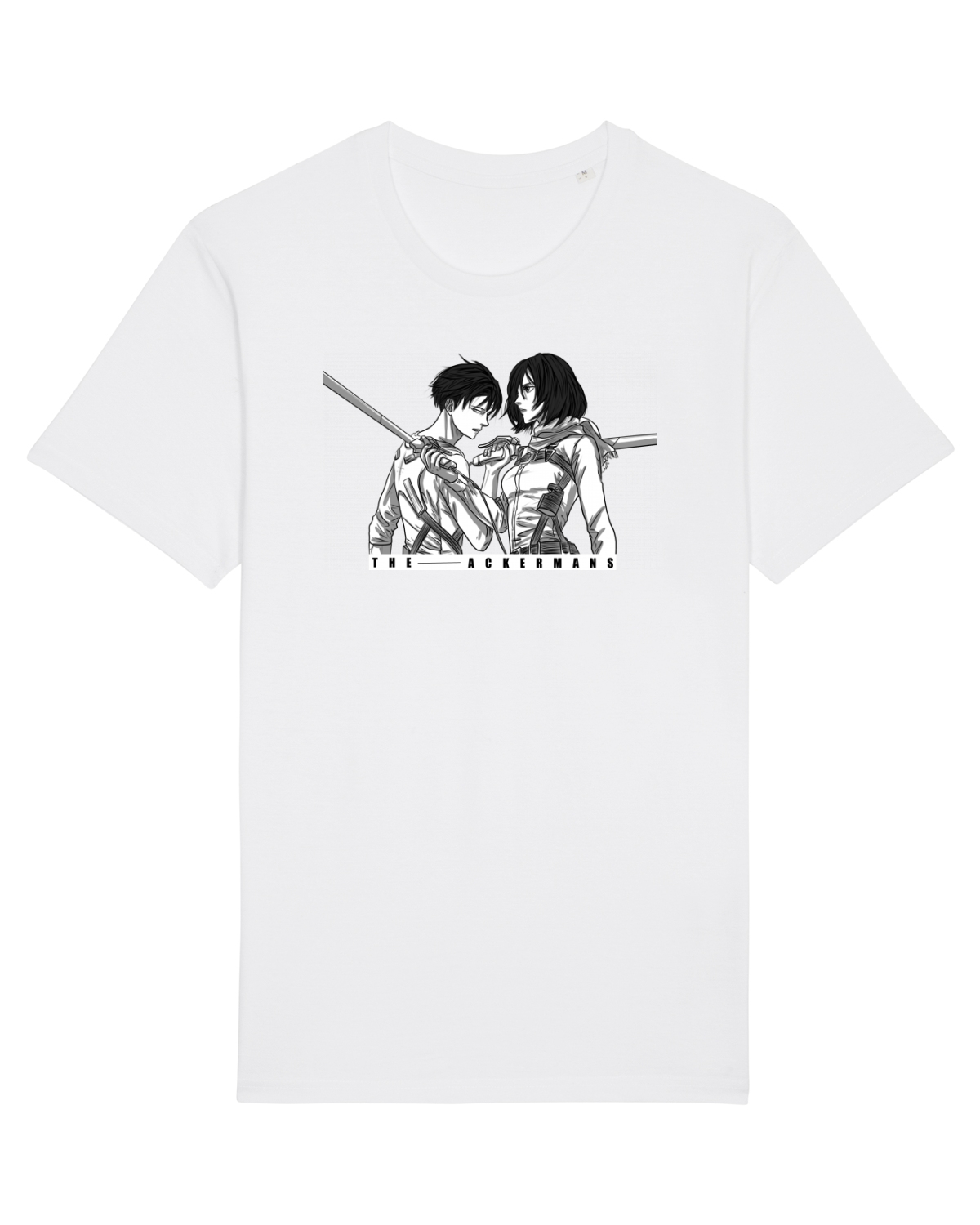 Tricou mânecă scurtă Unisex Rocker White