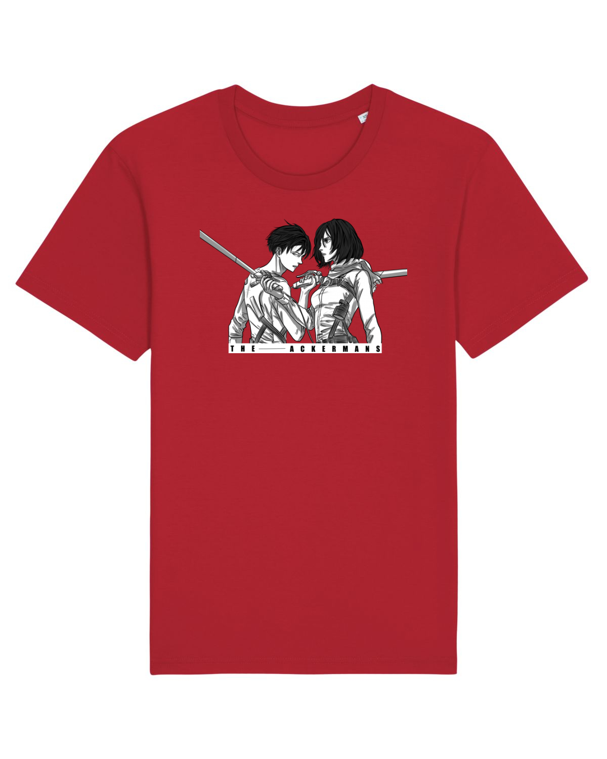 Tricou mânecă scurtă Unisex Rocker Red