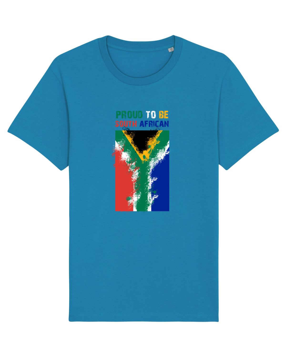 Tricou mânecă scurtă Unisex Rocker Azur