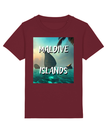 MALDIVE ISLANDS Burgundy