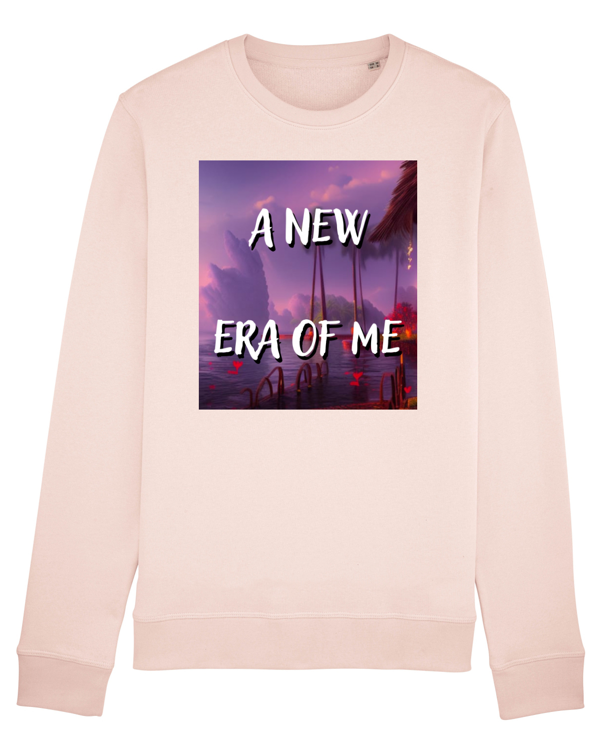 Bluză mânecă lungă Unisex Rise Candy Pink