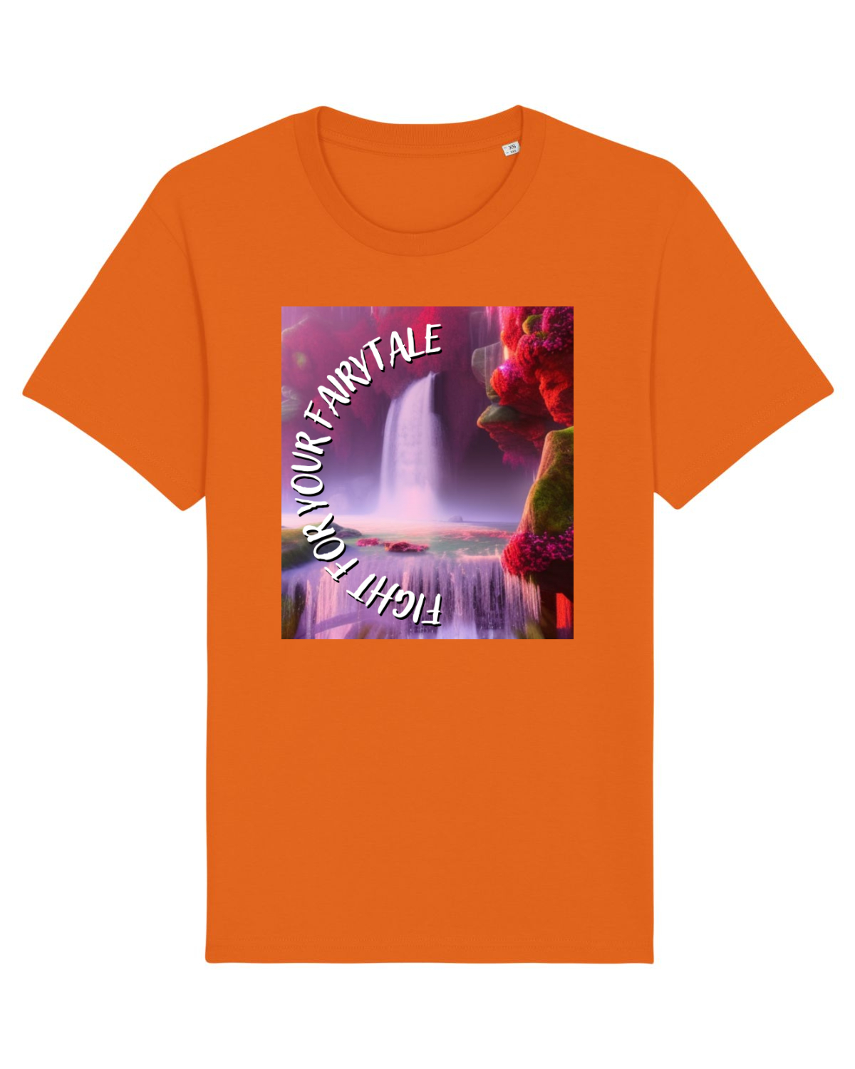 Tricou mânecă scurtă Unisex Rocker Bright Orange