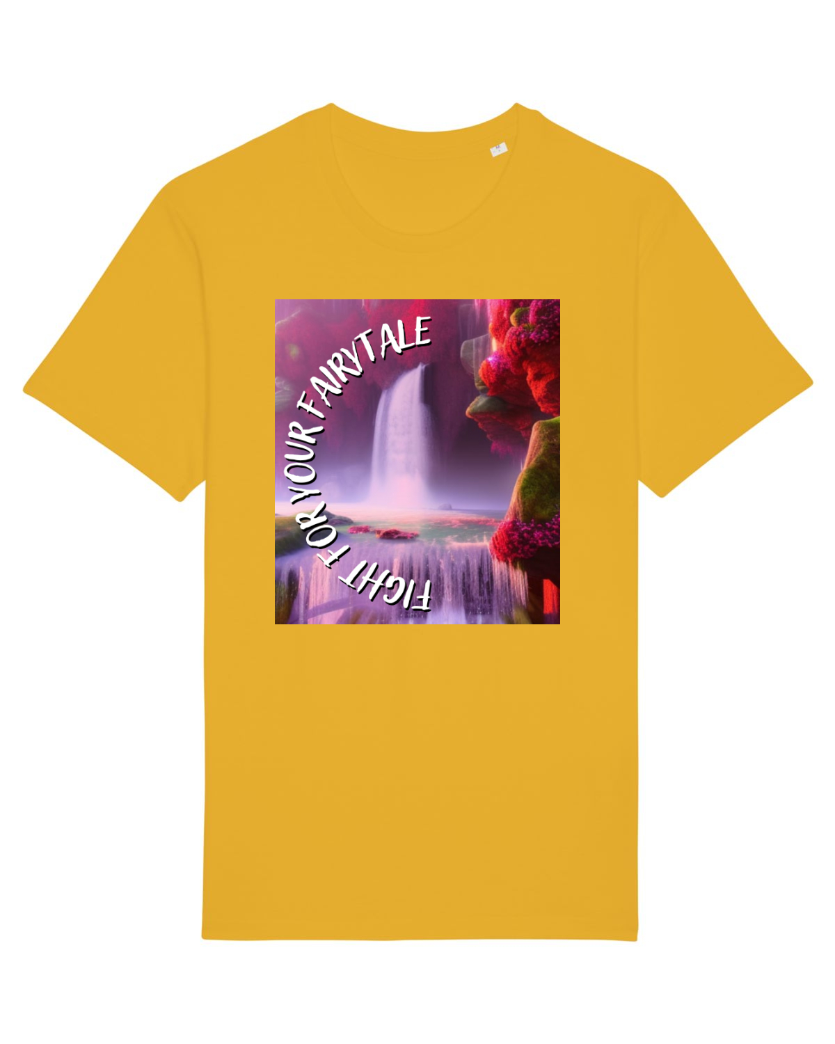 Tricou mânecă scurtă Unisex Rocker Spectra Yellow