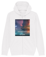 THE BEST IS YET TO COME Hanorac cu fermoar Unisex Connector