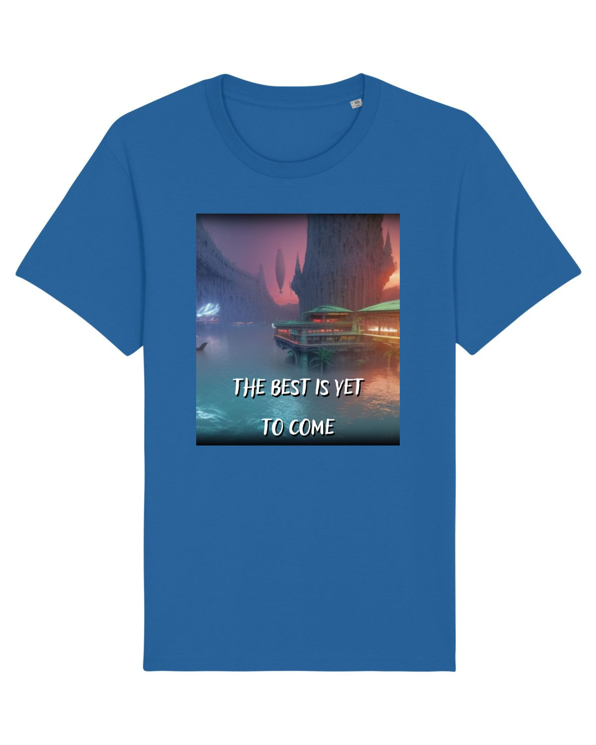 Tricou mânecă scurtă Unisex Rocker Royal Blue