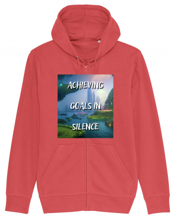 ACHIEVING GOALS IN SILENCE Carmine Red