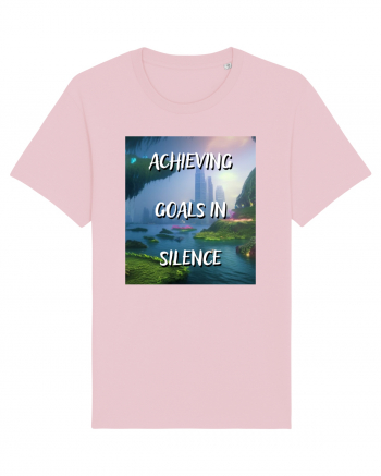 ACHIEVING GOALS IN SILENCE Cotton Pink