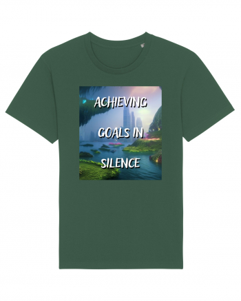 ACHIEVING GOALS IN SILENCE Bottle Green