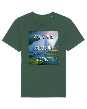 ACHIEVING GOALS IN SILENCE Bottle Green