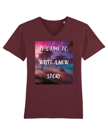 IT S TIME TO WRITE A NEW STORY Burgundy