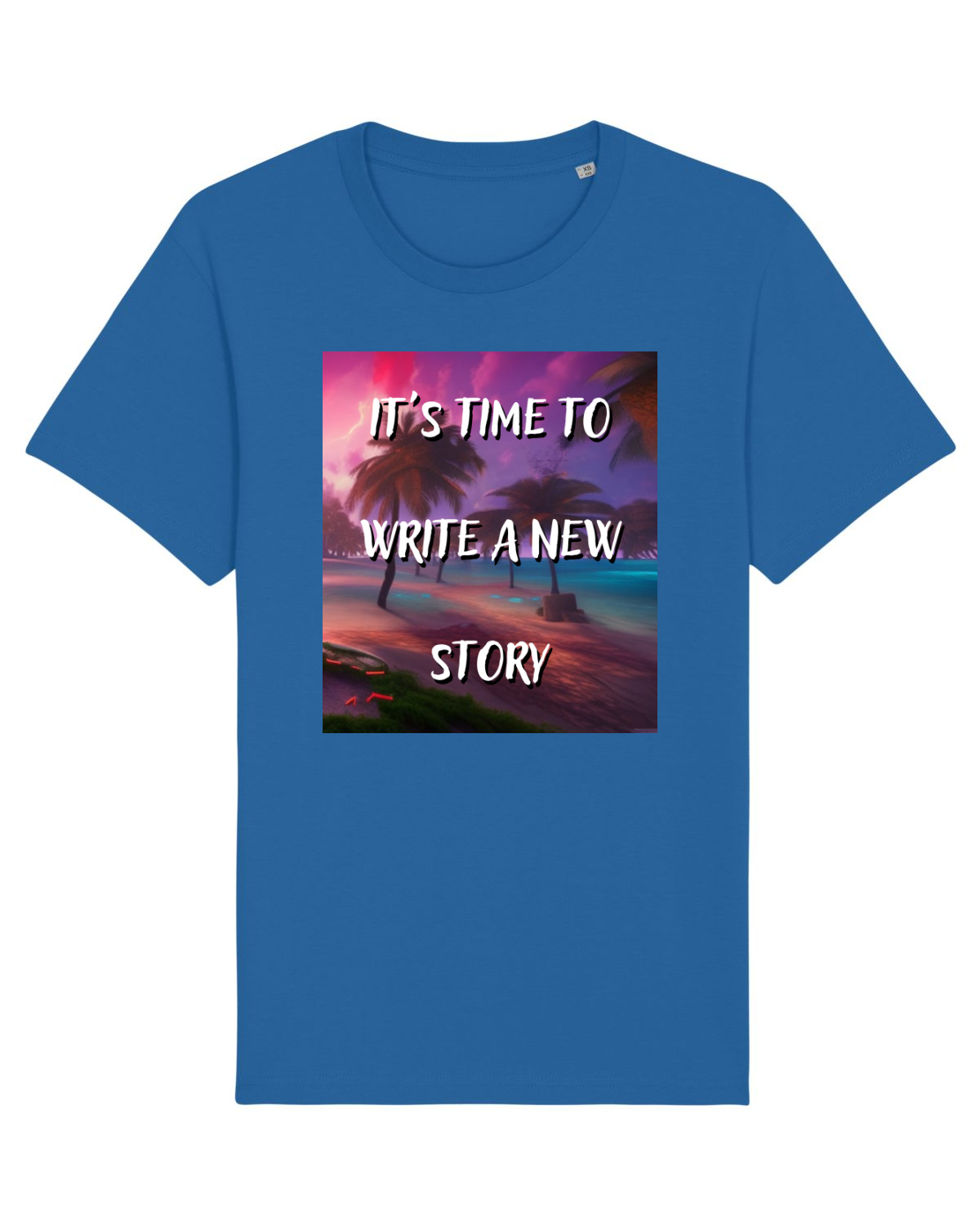 Tricou mânecă scurtă Unisex Rocker Royal Blue