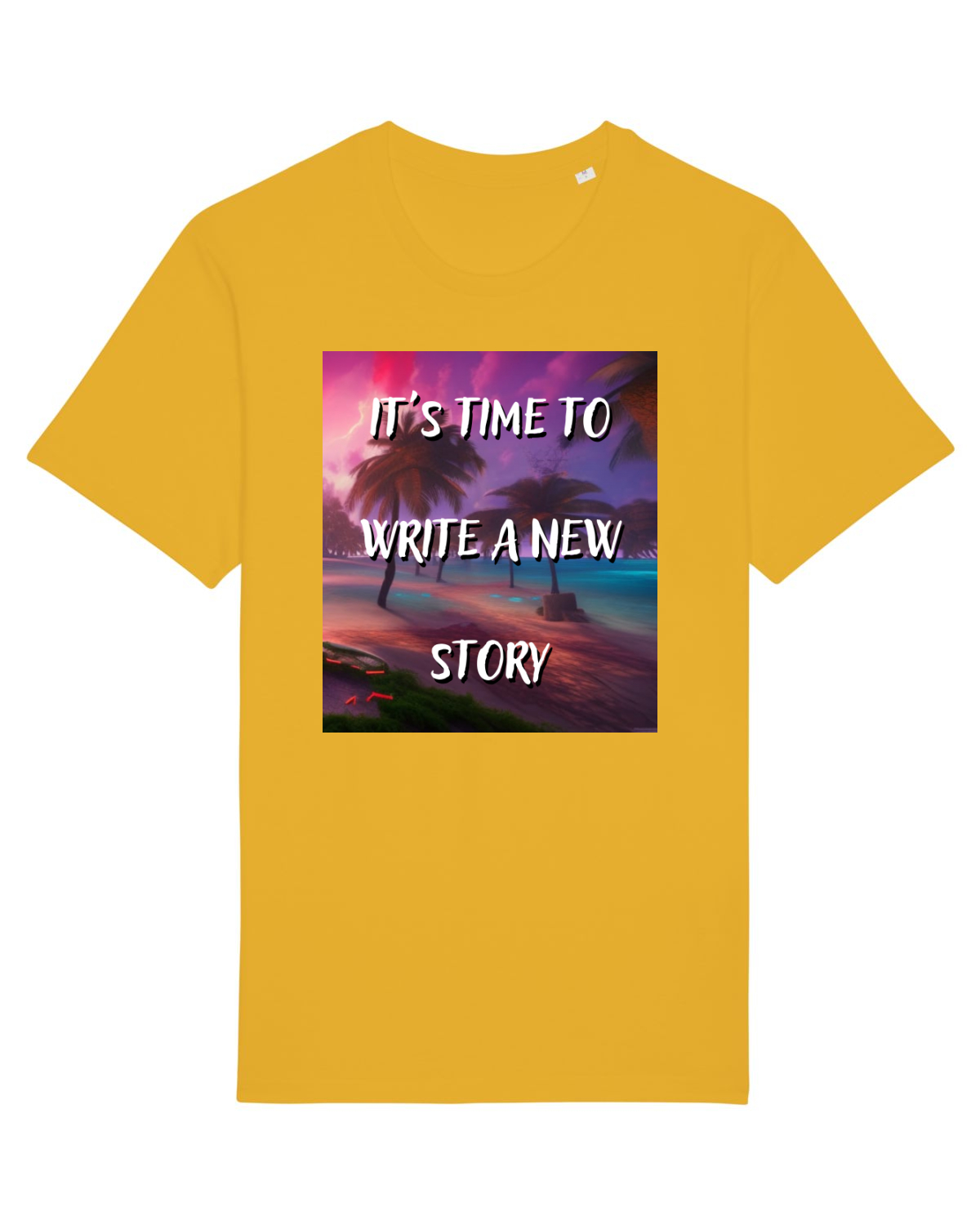 Tricou mânecă scurtă Unisex Rocker Spectra Yellow