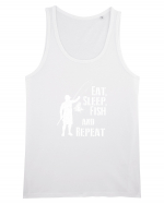 Eat sleep fish repeat Maiou Bărbat Runs