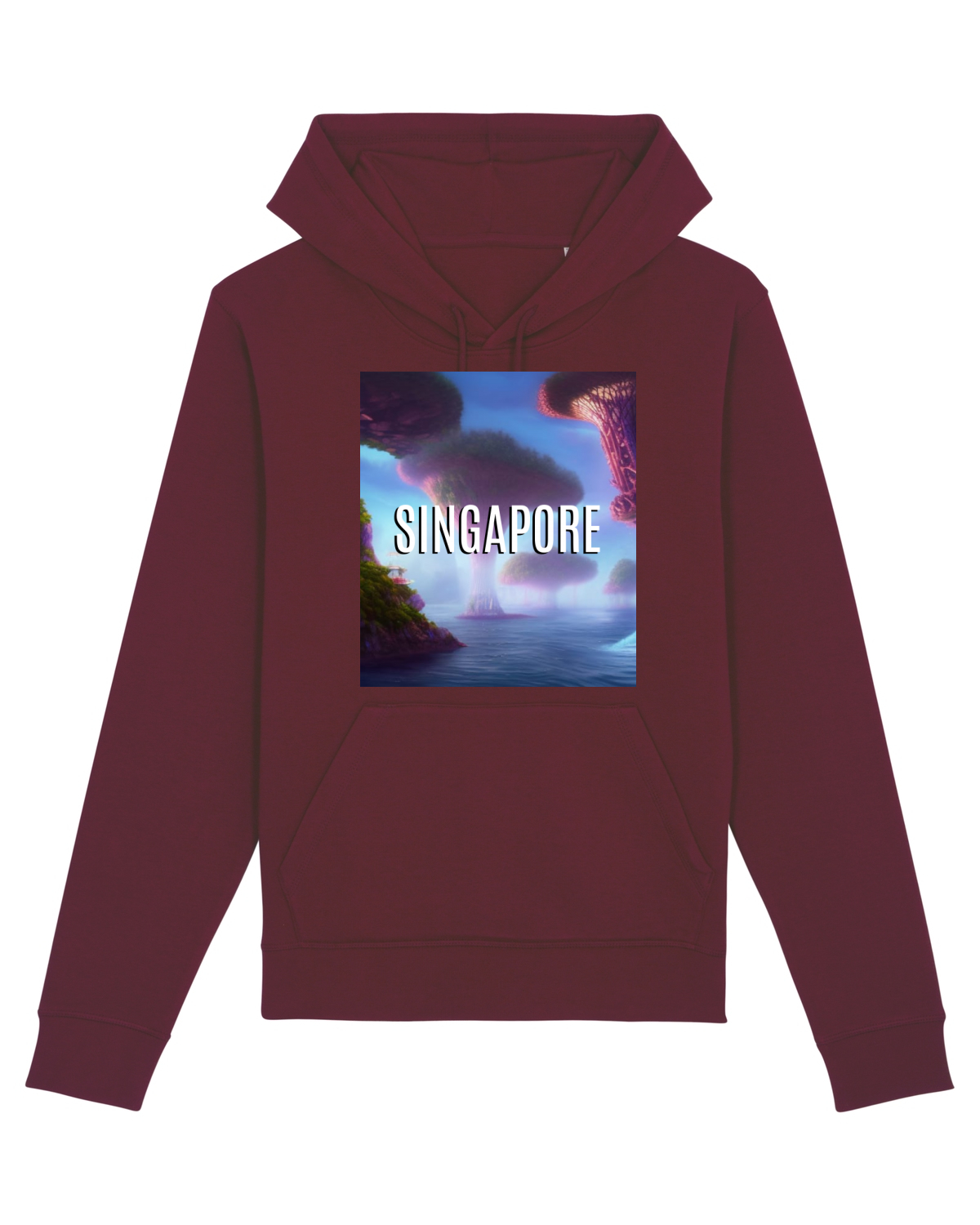 Hanorac Unisex Drummer Burgundy