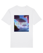 SINGAPORE Tricou mânecă scurtă Unisex Rocker