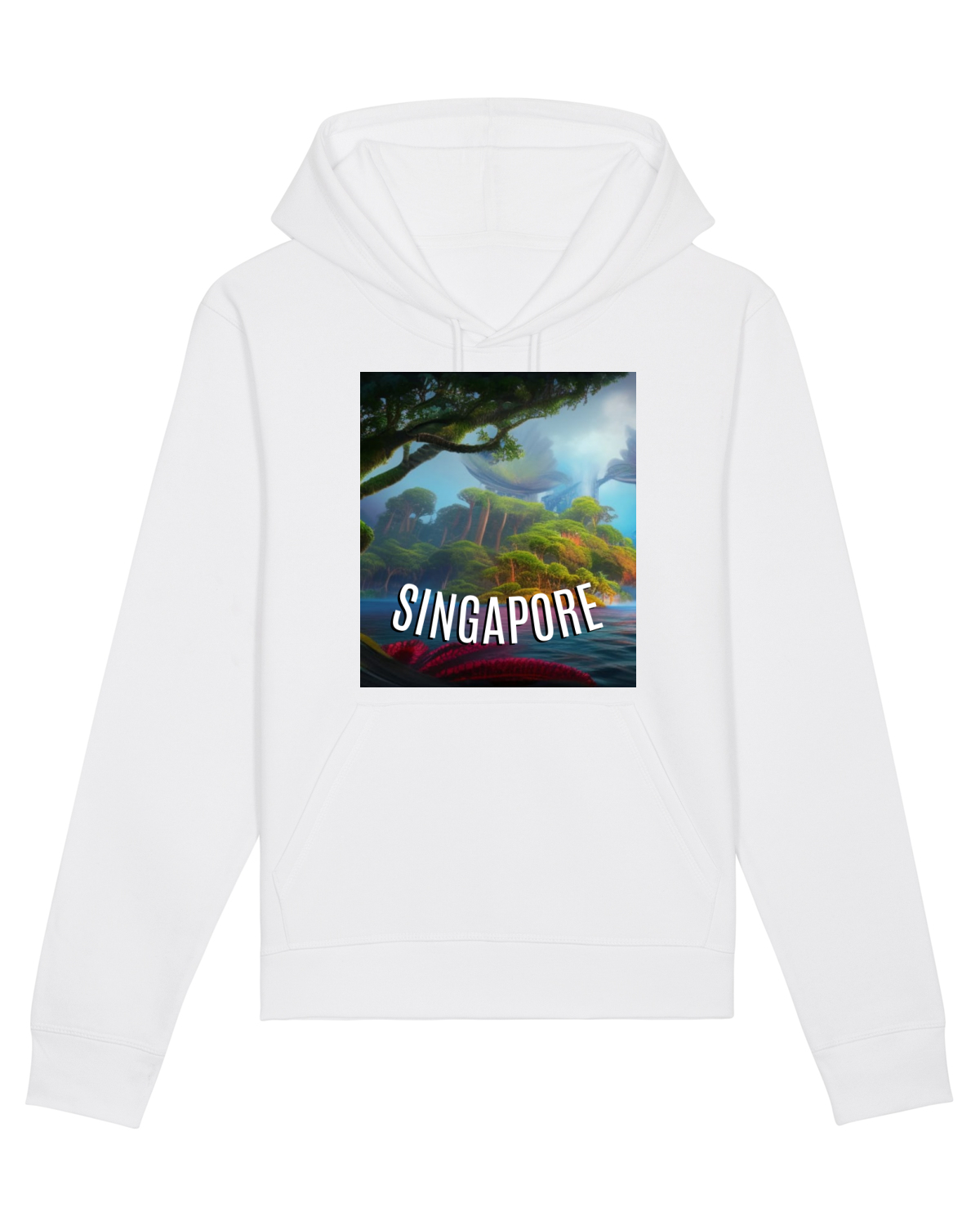Hanorac Unisex Drummer White