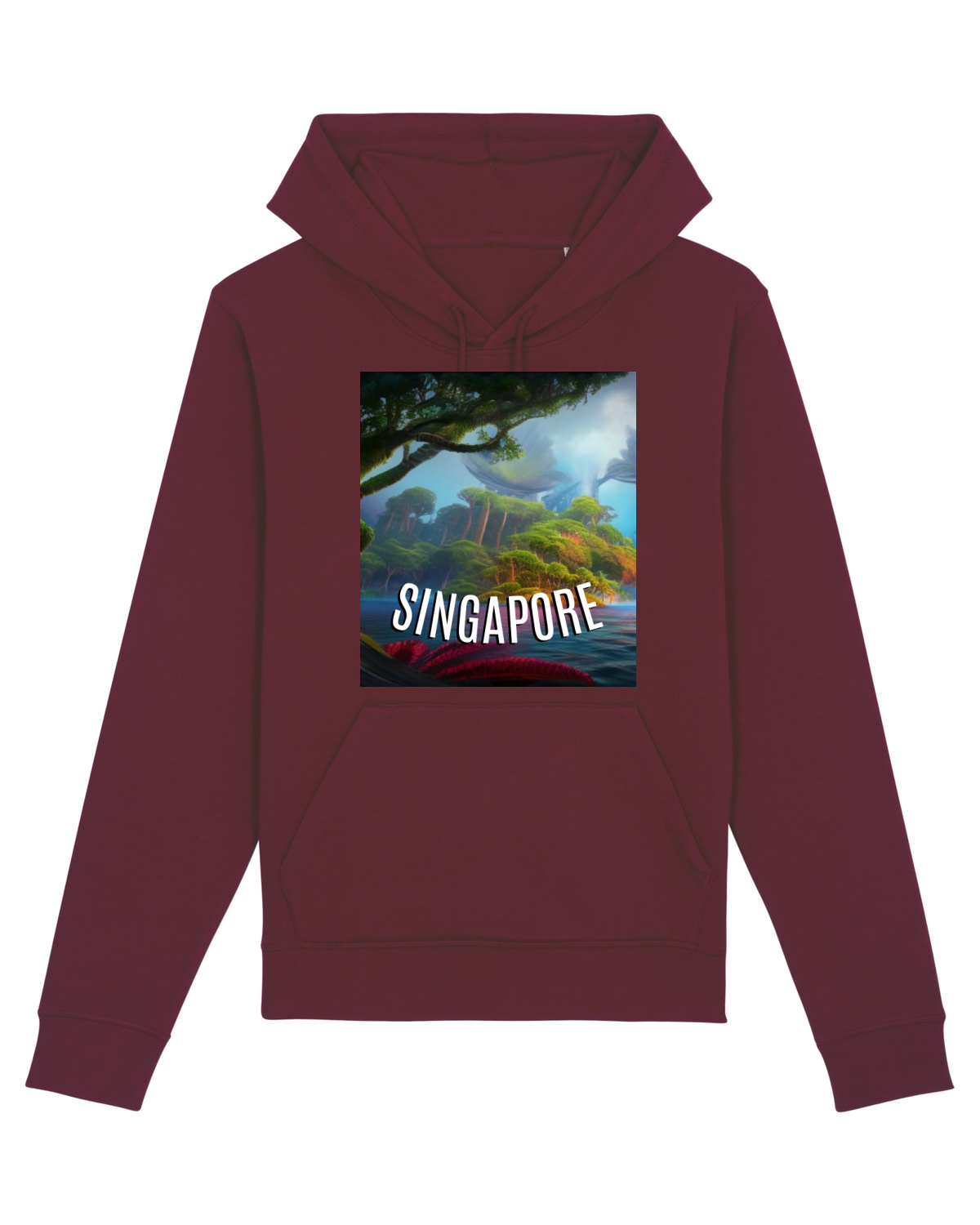 Hanorac Unisex Drummer Burgundy