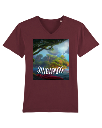 SINGAPORE2 Burgundy